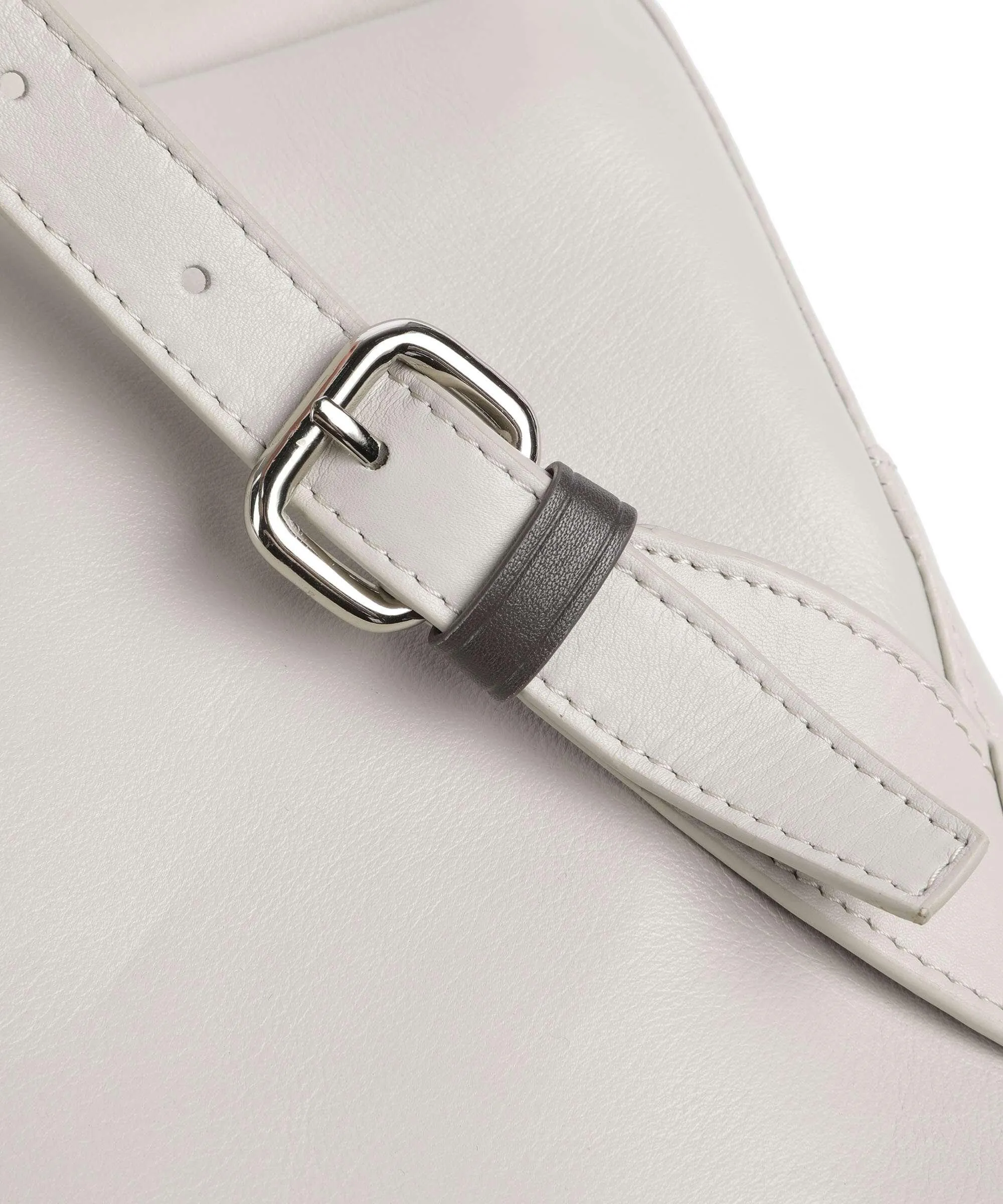  DuDu Bags Favignana Zaino pelle di vitello finemente grana grigio chiaro  