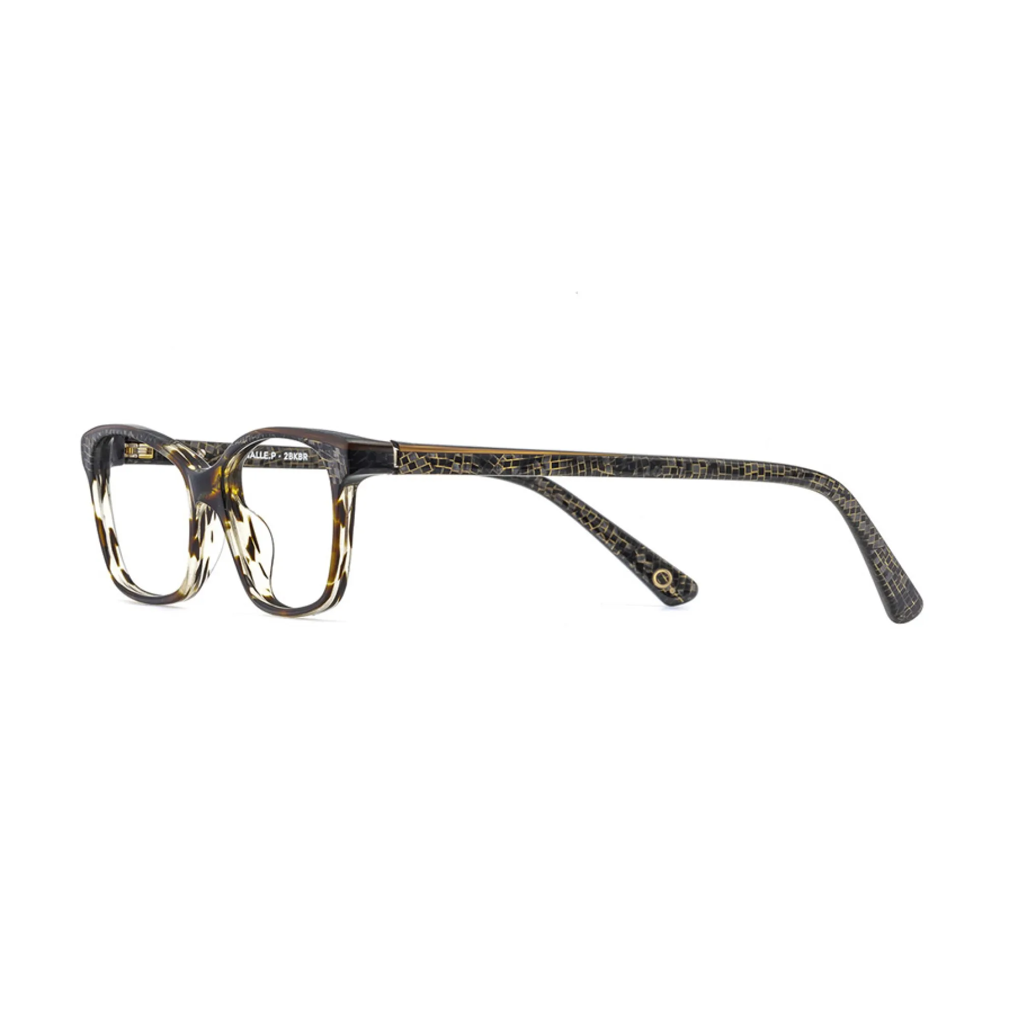   Etnia Barcelona HALLE.P - BKBR Marrone Scuro | Occhiale Da Vista Donna 