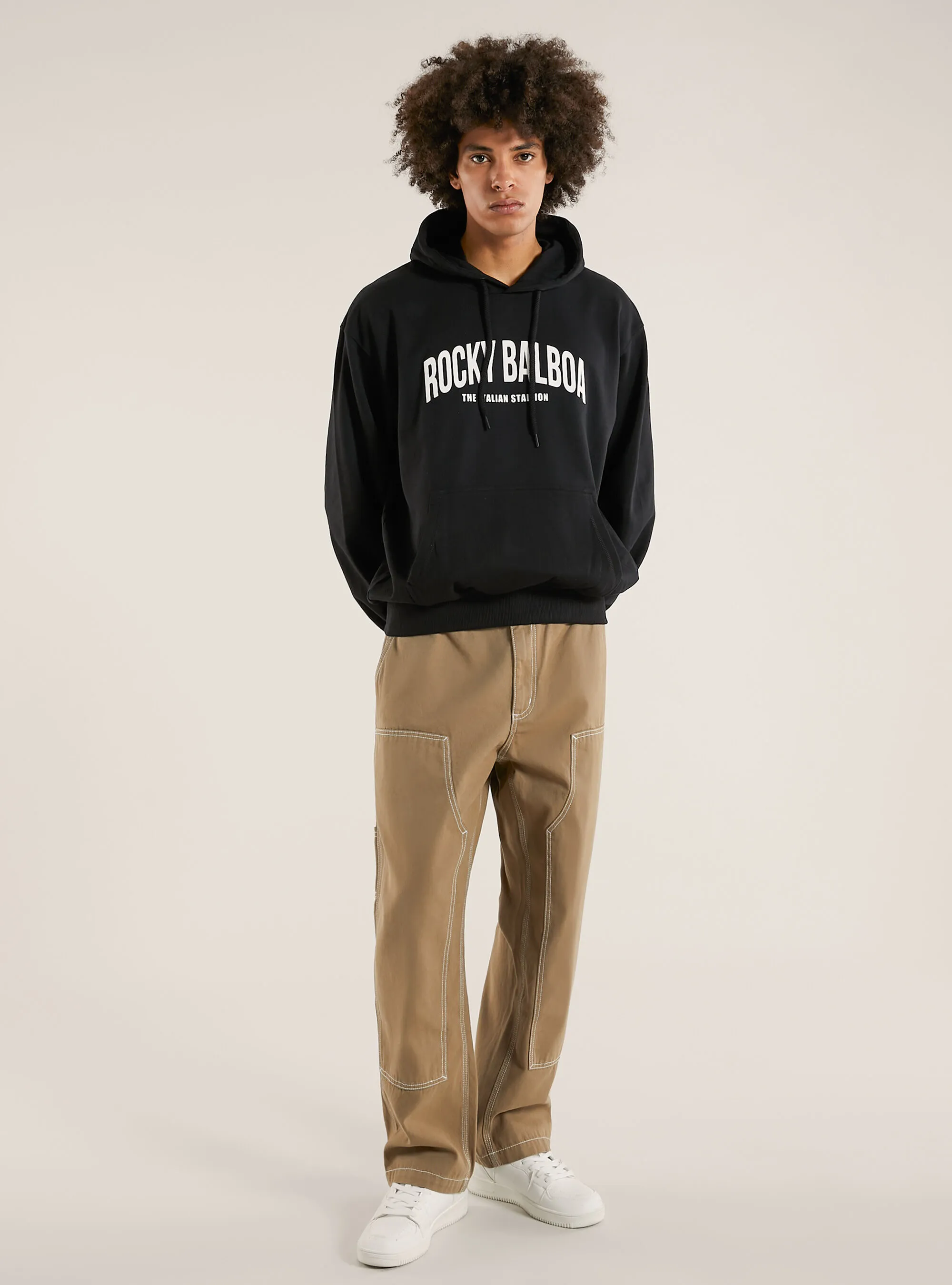 Felpa Boxy fit Rocky Balboa / Alcott