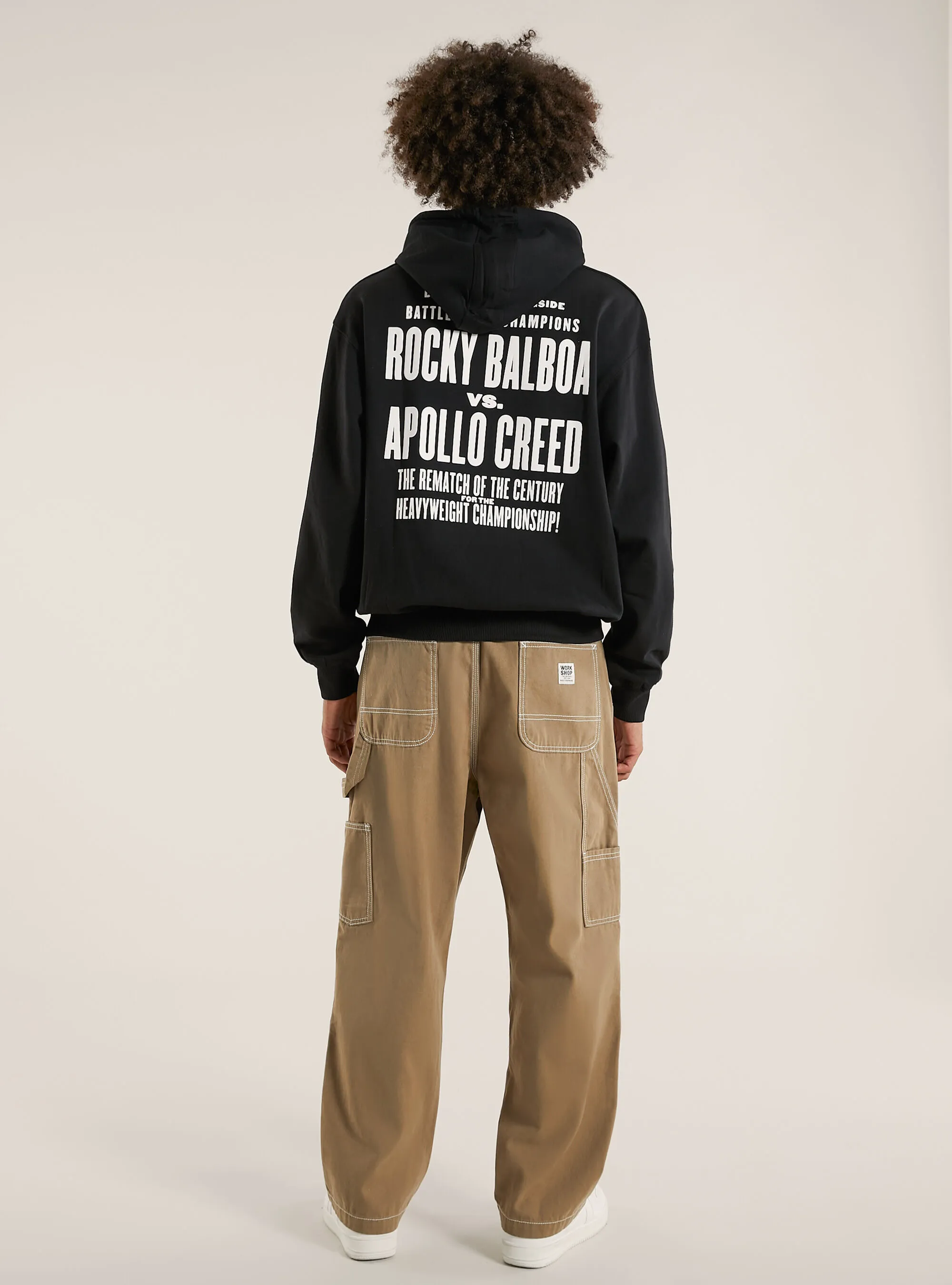 Felpa Boxy fit Rocky Balboa / Alcott