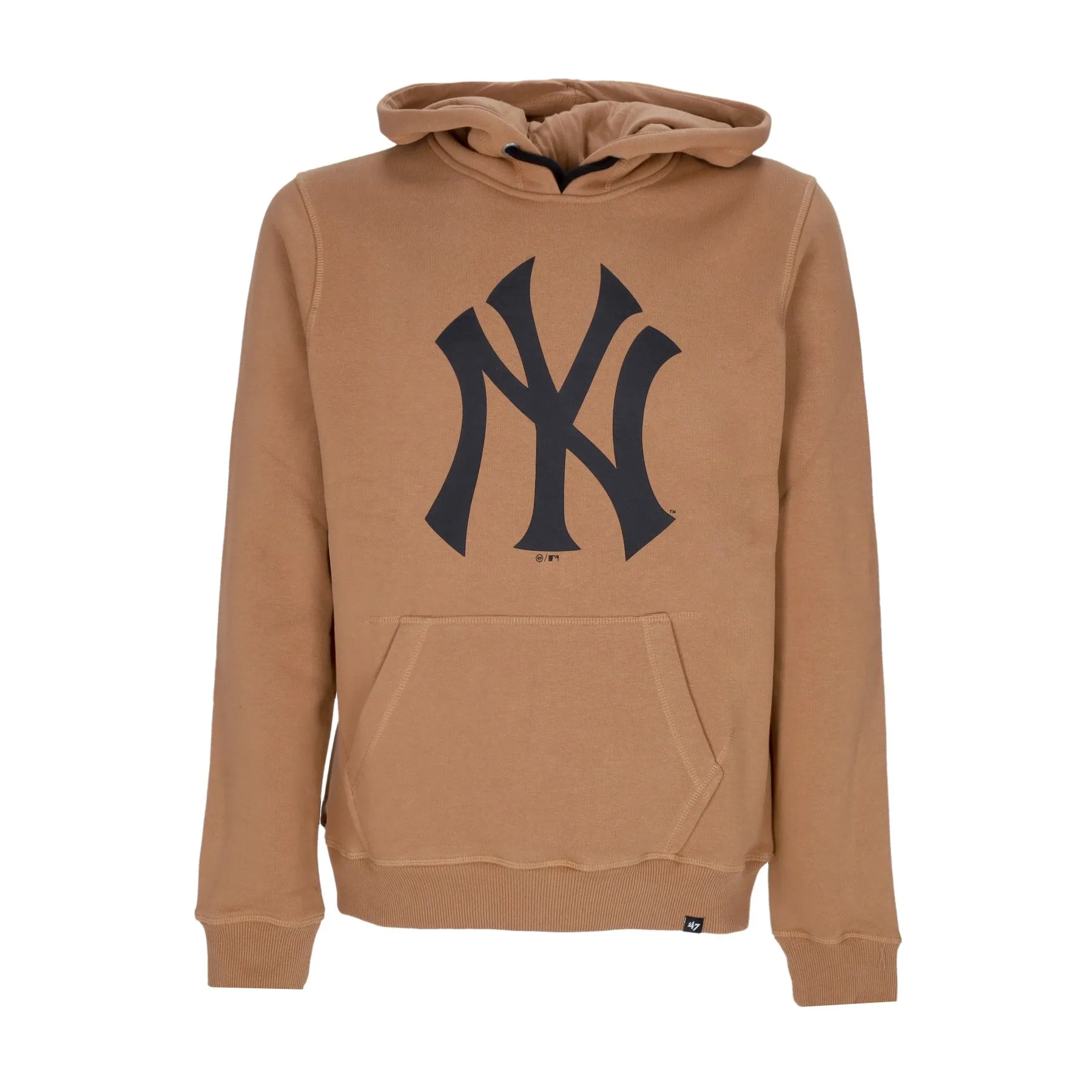 Felpa Cappuccio Uomo Mlb Imprint Burnside Hood Neyyan Camel
