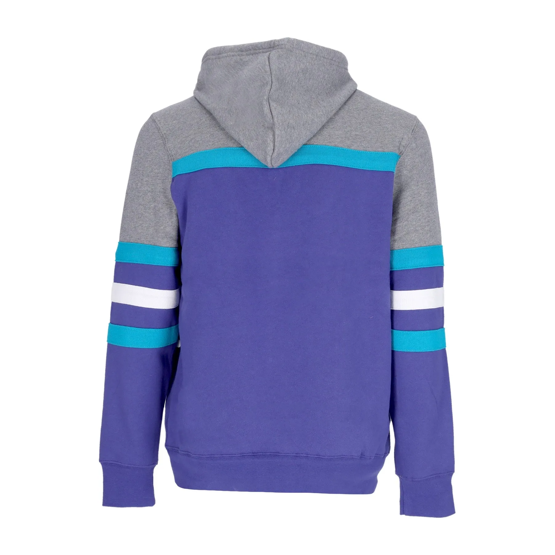 Felpa Cappuccio Uomo Nba Headcoach Hoodie Hardwood Classics Chahor Dark Purple