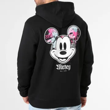 Felpa con cappuccio Mickey Hand Madrid Nero