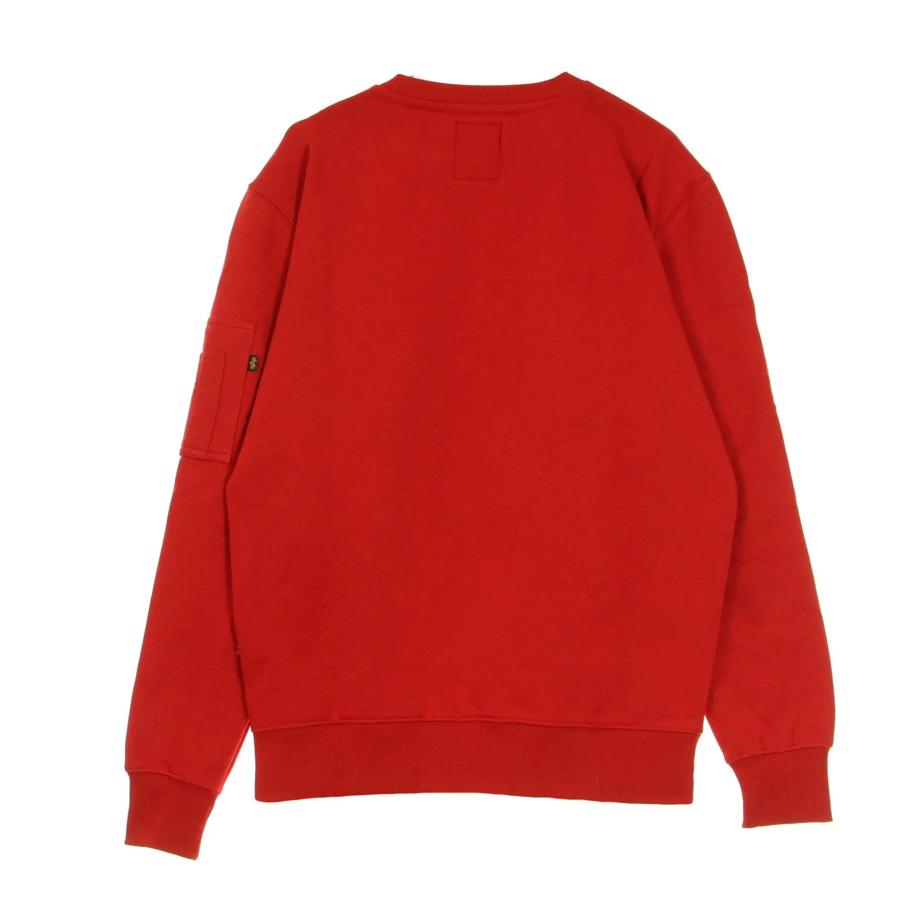 Felpa Girocollo Uomo Nasa Reflective Sweater Speed Red