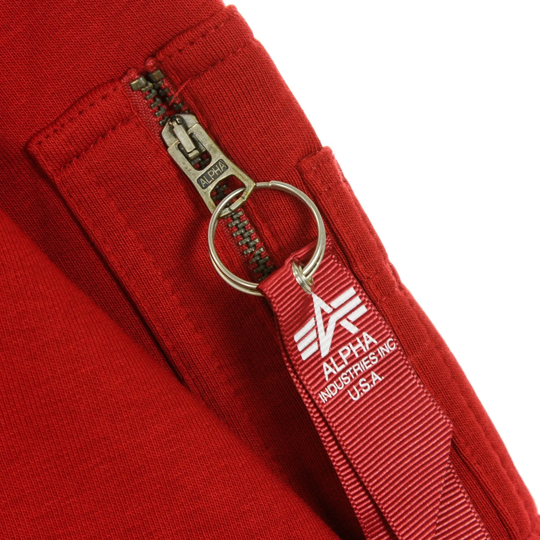 Felpa Girocollo Uomo Nasa Reflective Sweater Speed Red