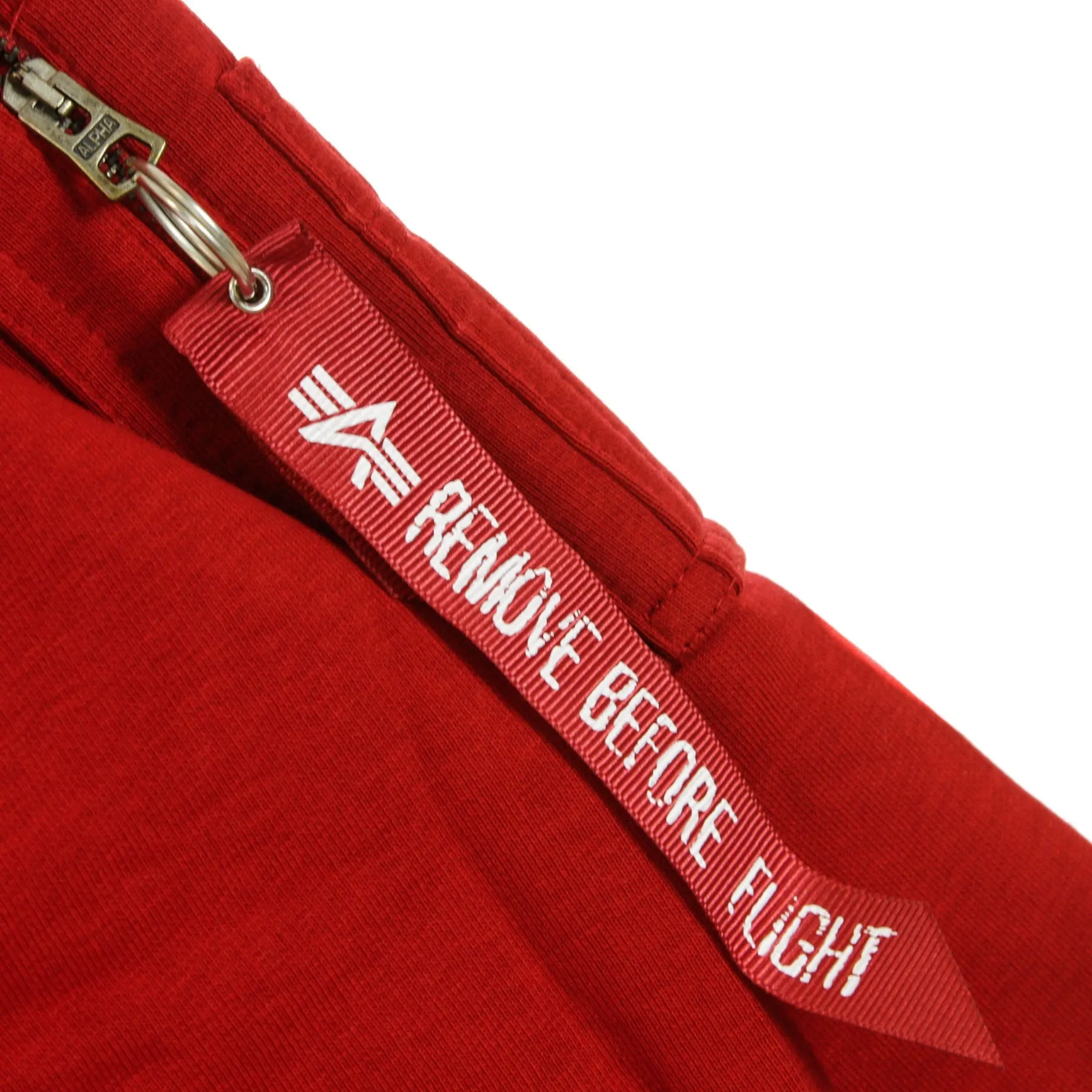 Felpa Girocollo Uomo Nasa Reflective Sweater Speed Red