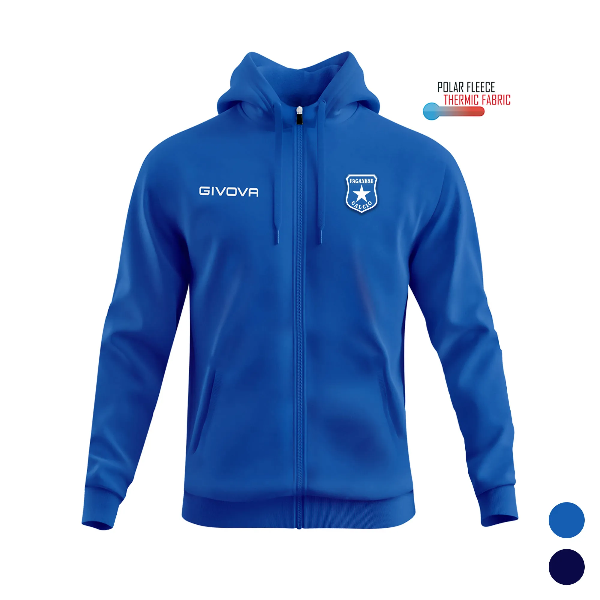 Felpa Polarfleece (FULL ZIP) 500 – PAGANESE CALCIO