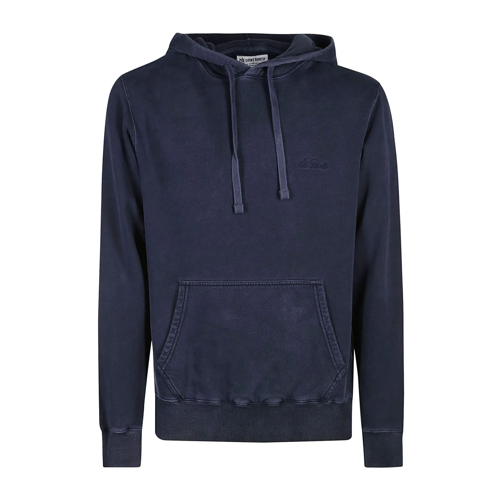 Felpa Uomo Navy con ricamo logo