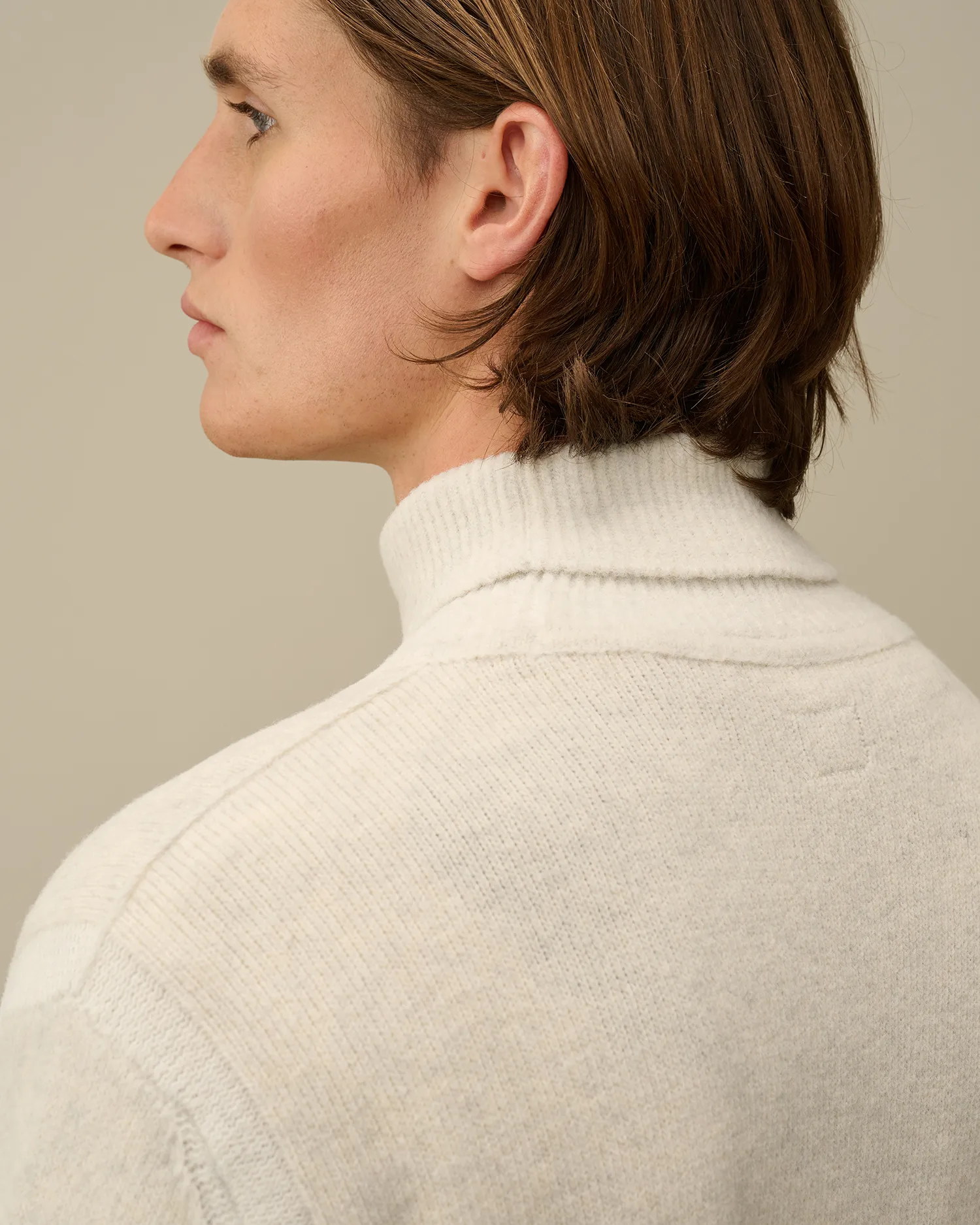 Fleece Knit Turtleneck Knit