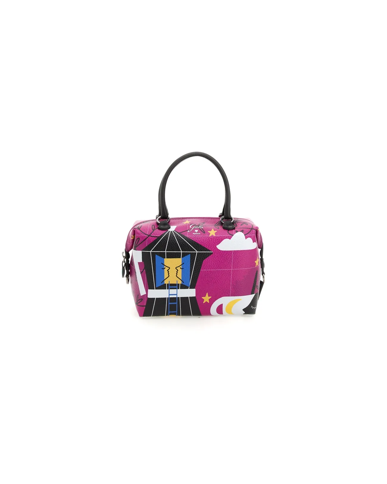 Gabs - Borsa piatta in pelle trasformabile G3 Plus Tg L Lab Black | Studioarch.com