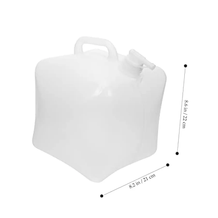 Garneck Crollo 3 Pz Secchio Pieghevole Bollitore Da Campo Portatore Dacqua Galloni Contenitori Per L’acqua Per Il Campeggio Broc
