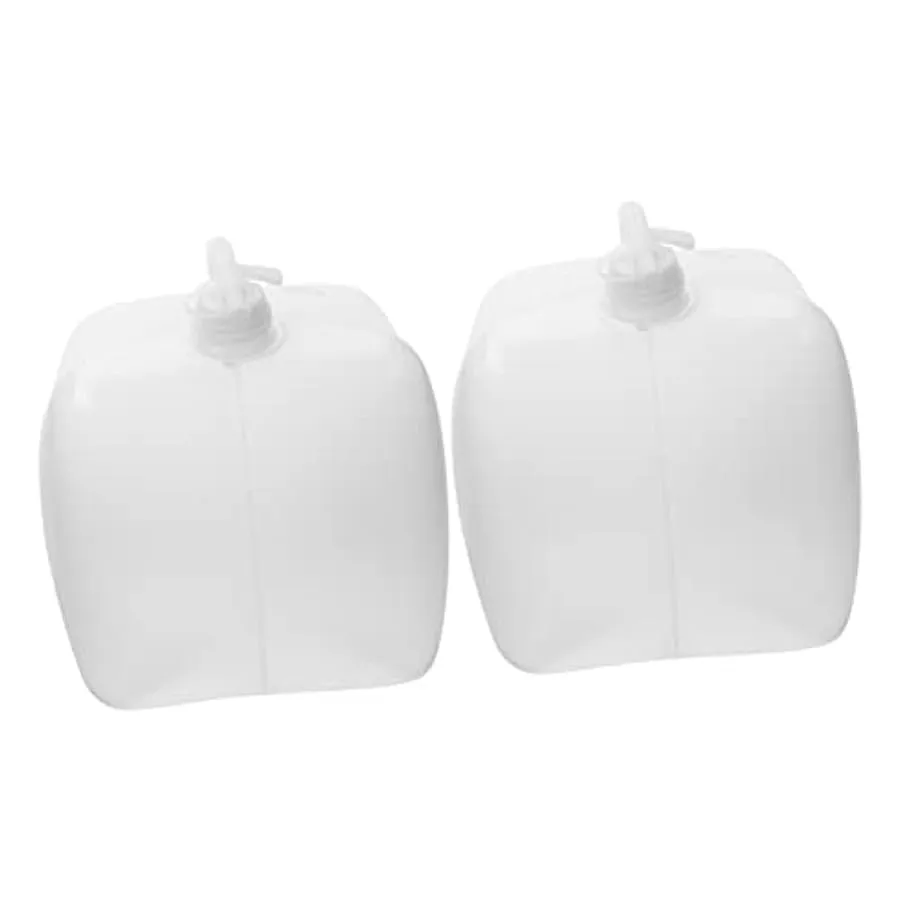 Garneck Crollo 3 Pz Secchio Pieghevole Bollitore Da Campo Portatore Dacqua Galloni Contenitori Per L’acqua Per Il Campeggio Broc