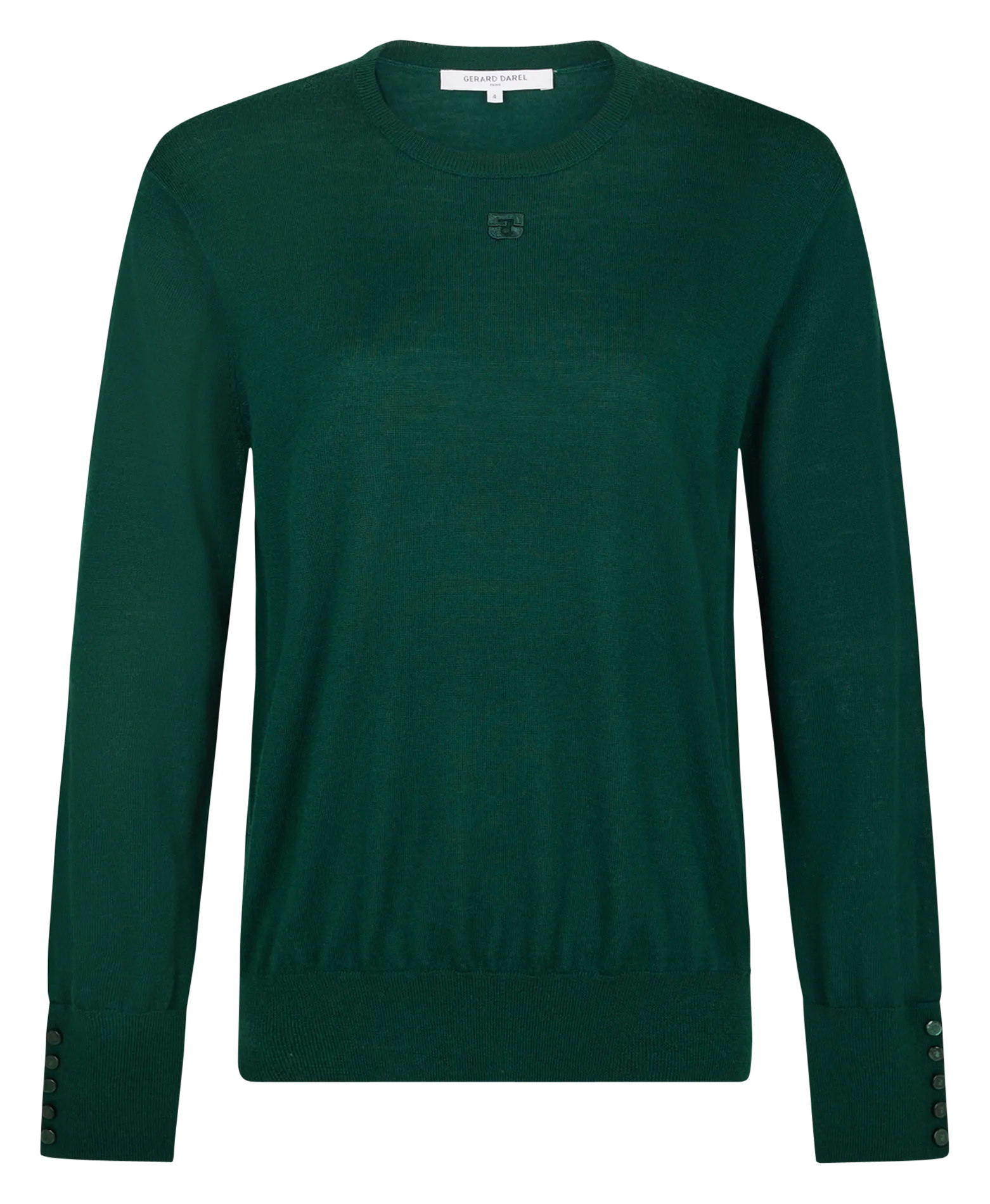  GERARD DAREL   JADE - Maglione collo a V in lana | Verde