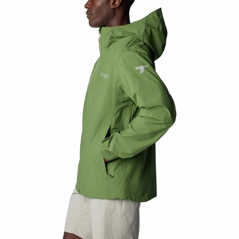 Giacca da trekking Columbia M Ampli-Dry II Shell (Canteen) Uomo