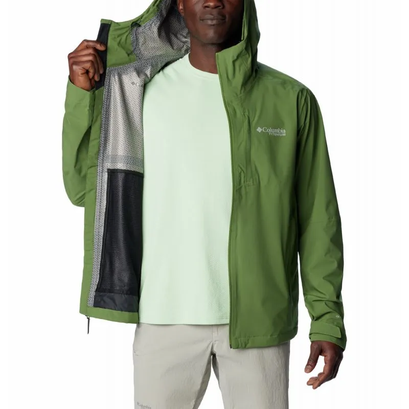 Giacca da trekking Columbia M Ampli-Dry II Shell (Canteen) Uomo