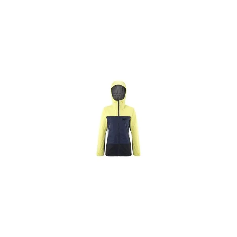 Giacca in Gore-tex Millet Kamet GTX (blu/giallo) Donna