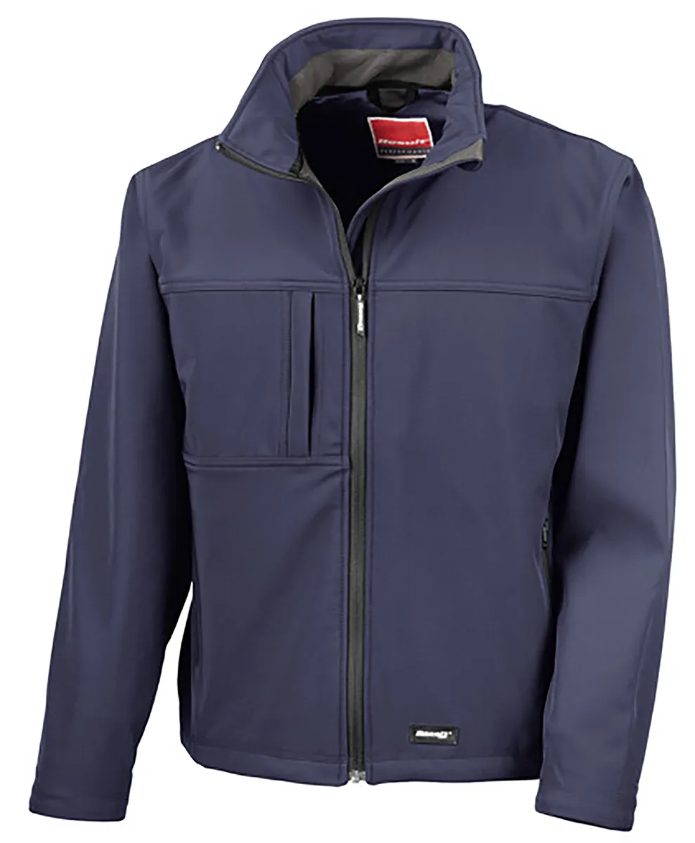 Giacca Softshell Blu Navy XXL per Uomo Impermeabile