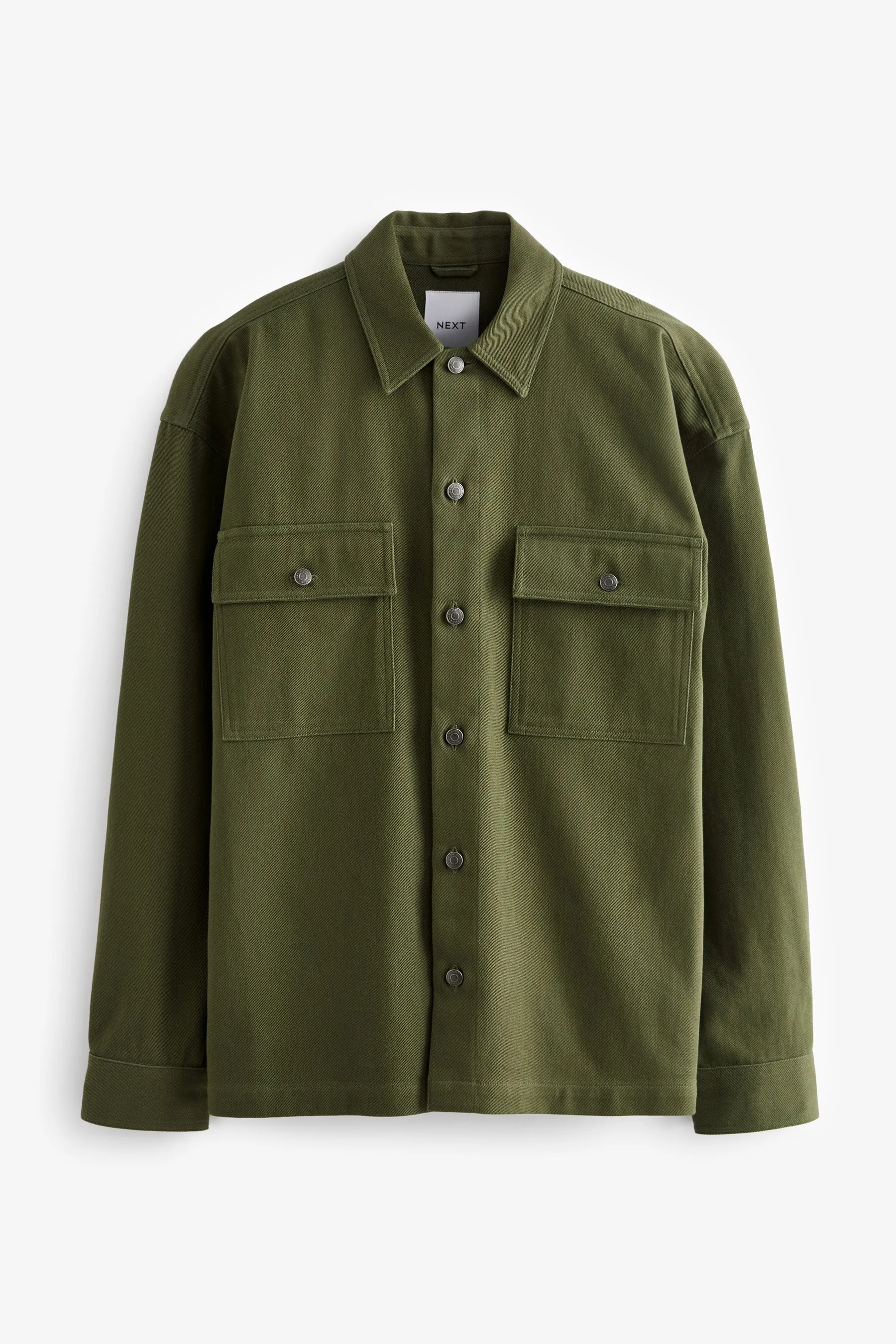 Giacca stile camicia con due tasche