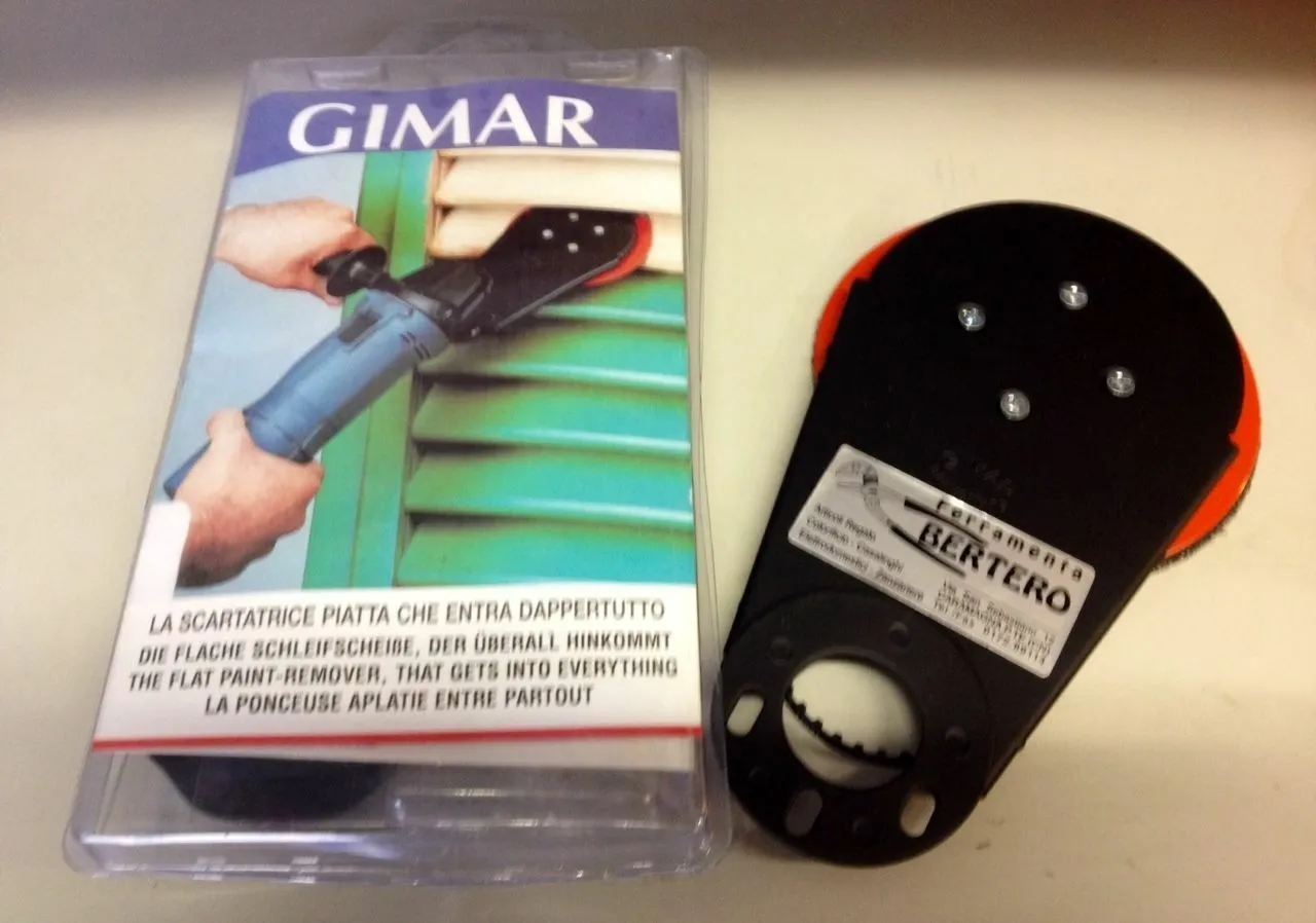 GIMAR LEVIGATRICE PIATTA ULTRA SOTTILE SOLO 13 mm spessore + cinghia OMAGGIO