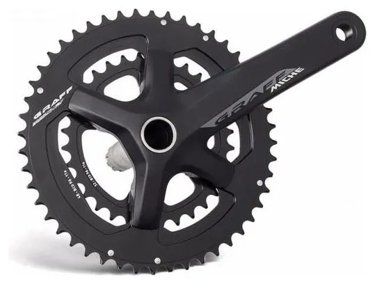 Guarnitura Miche Graff 30-46 Denti 11V (senza movimento centrale) Nero