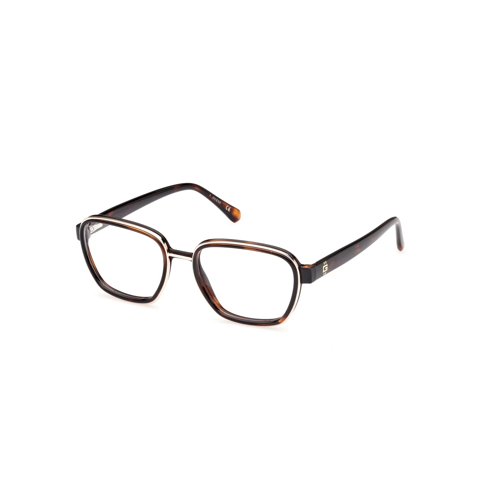   Guess GU 50086 - 052  Avana Scura | Occhiale Da Vista Uomo 