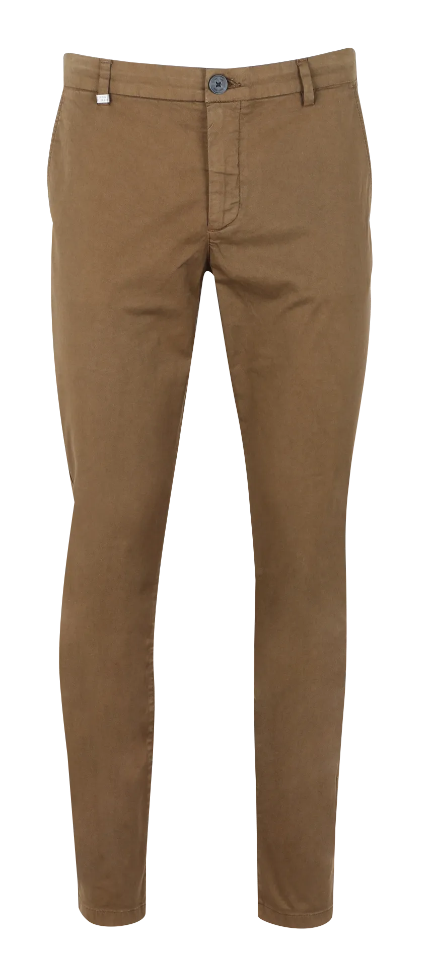  IKKS   Pantaloni slim in misto cotone | Marrone