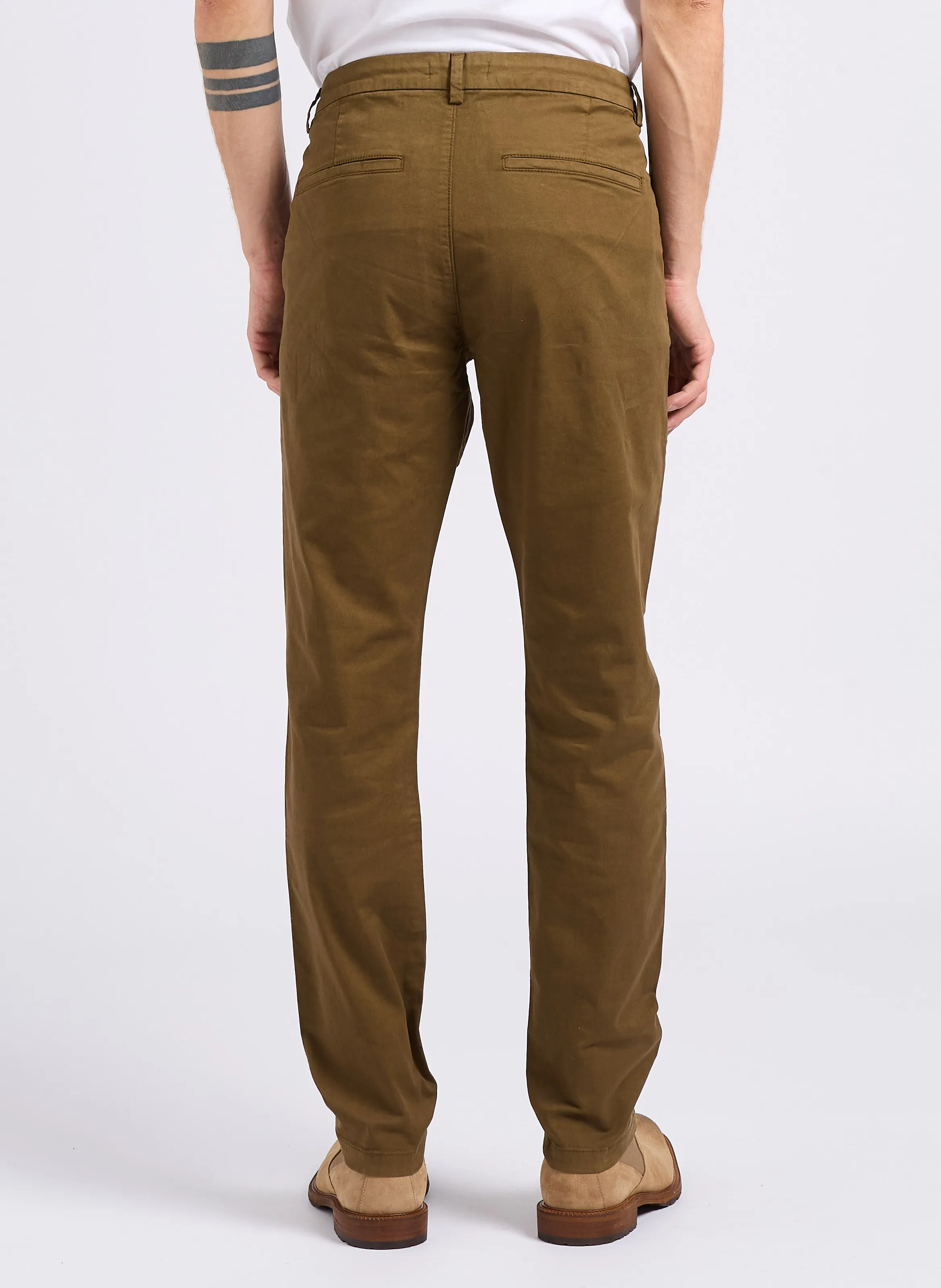  IKKS   Pantaloni slim in misto cotone | Marrone