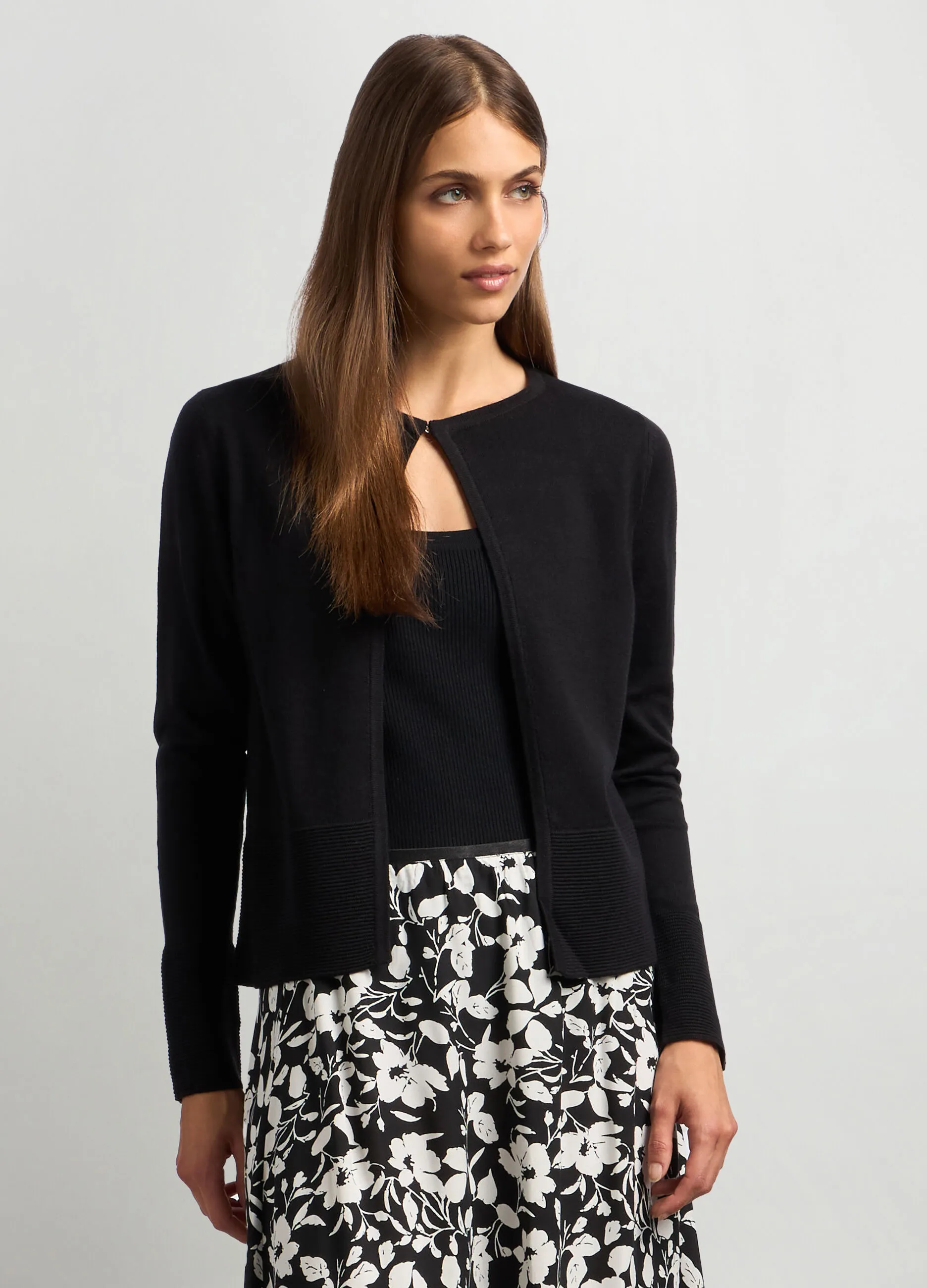 IWIE  Cardigan in misto cotone donna