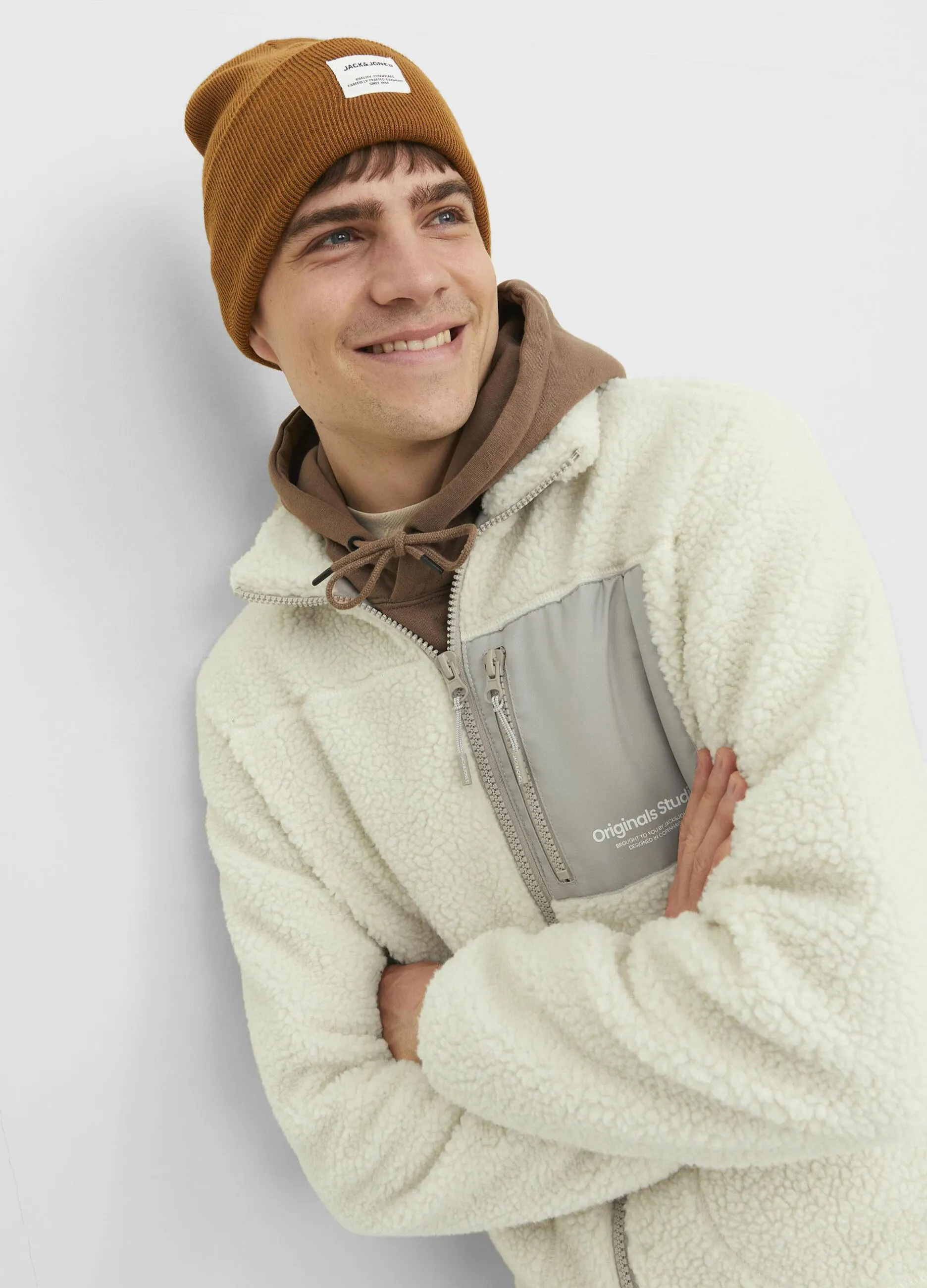 JACK & JONES  Giacca teddy uomo