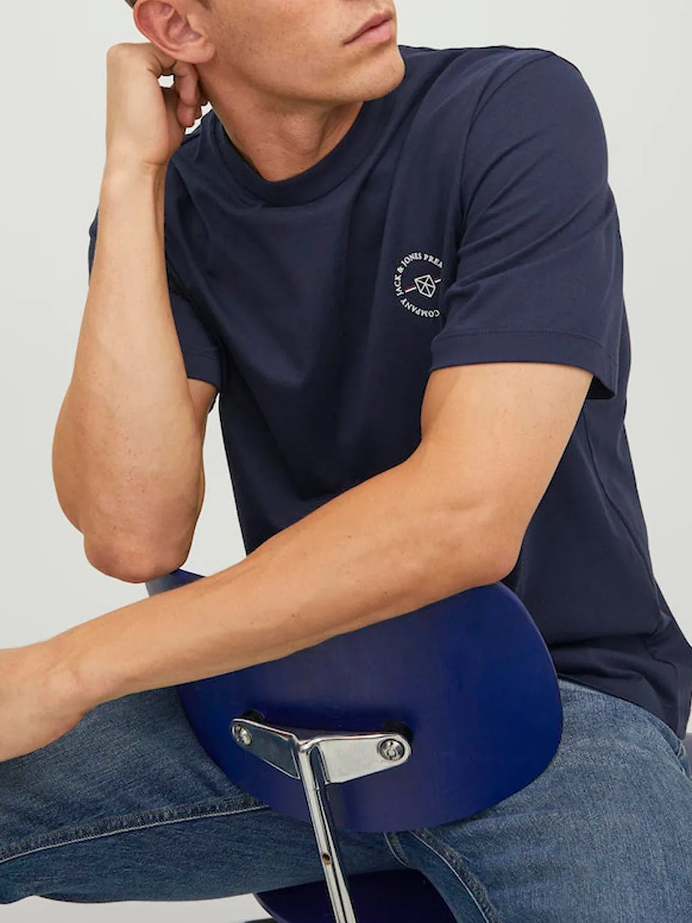 JACK&JONES T-shirt Uomo - Blu modello 12241894