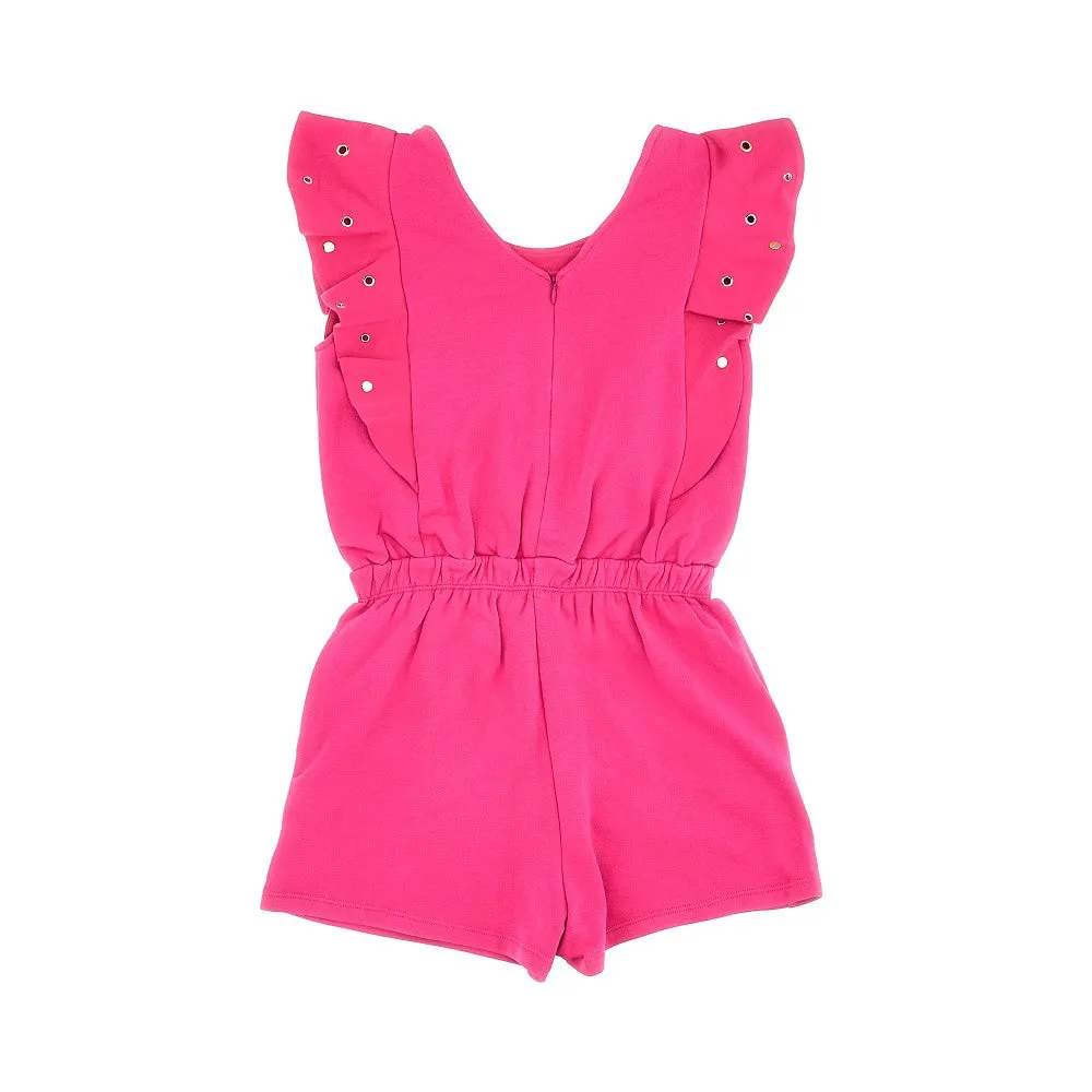 Jumpsuit corta in french terry