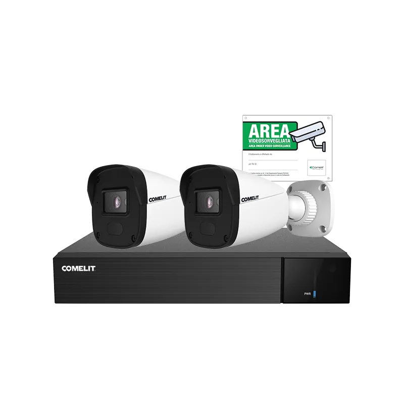 Kit Di Videosorveglianza A 4 Canali - COMELIT IPKIT004N05PA 