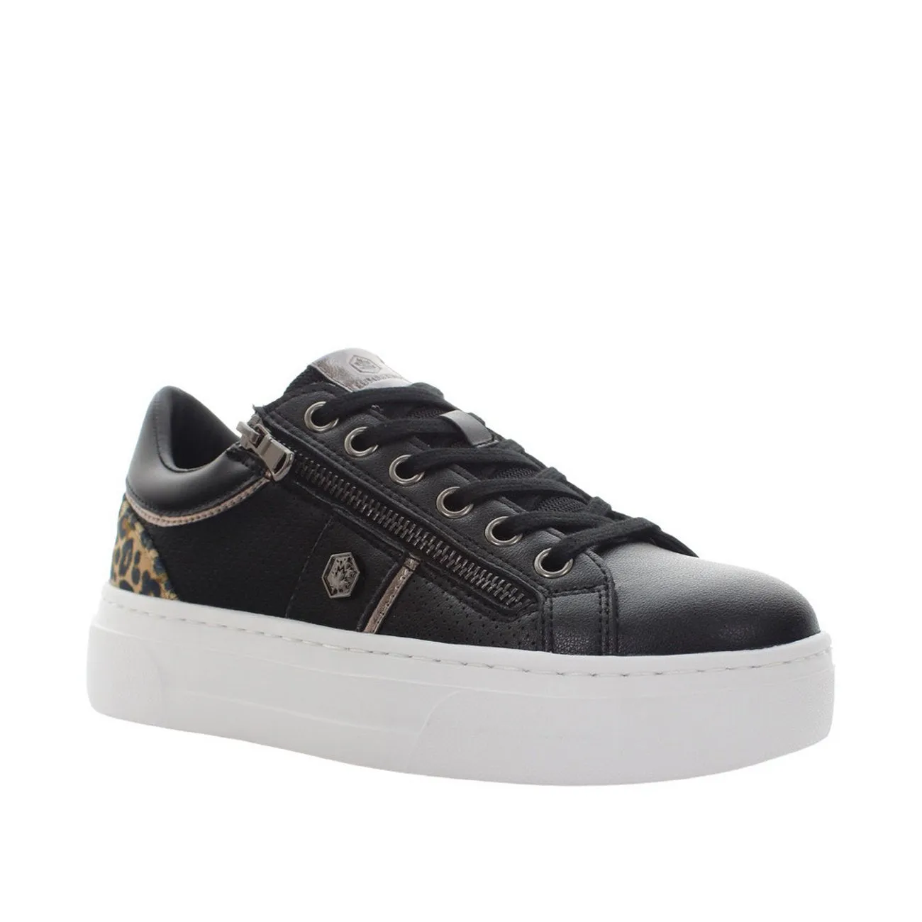 LUMBERJACK Sneaker Bassa Donna - SWI6012-001B01 Nero  