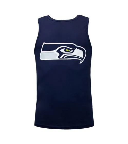 Maglia da allenamento senza maniche canotta da uomo Fanatics NFL Seattle Seahawks 1566MNVY1ADSSE NFL blu scuro
