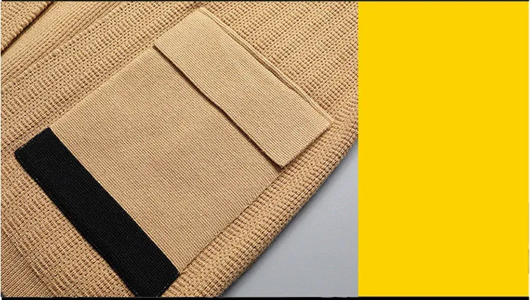 Maglione cardigan da uomo in stile coreano