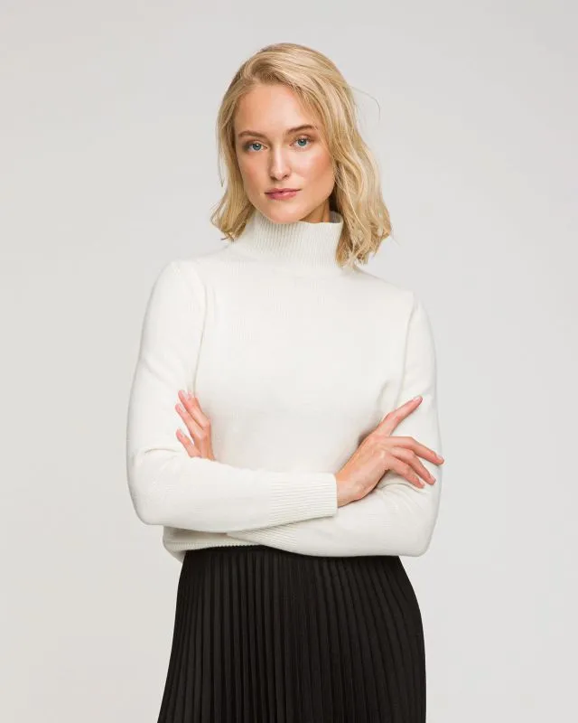 Maglione con collo alto di lana MRZ