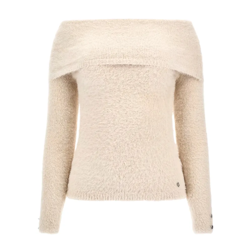 Maglione Guess spalle scoperte misto viscosa