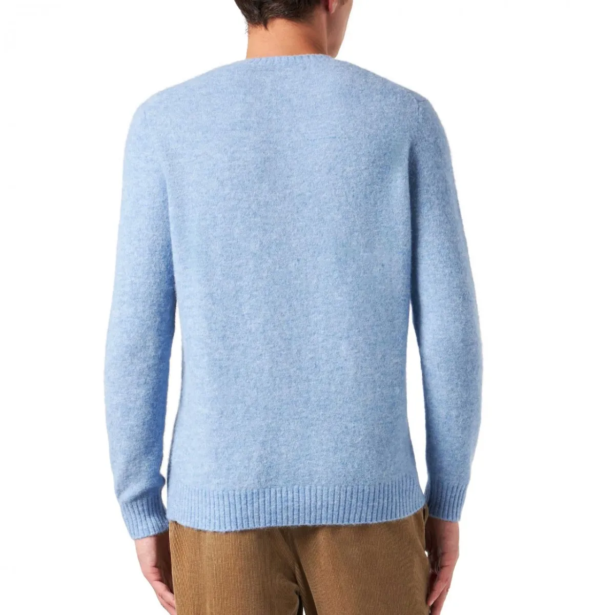 Maglione Heron Con Ricamo St. Barth Azzurro