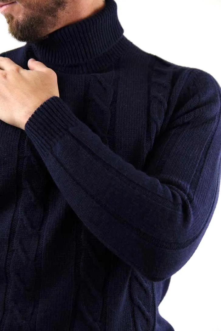 MAGLIONE LIAM BLU 