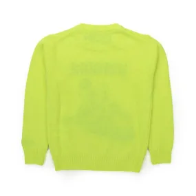 Maglione Mickey Mouse Giallo Fluo Bambino Unisex