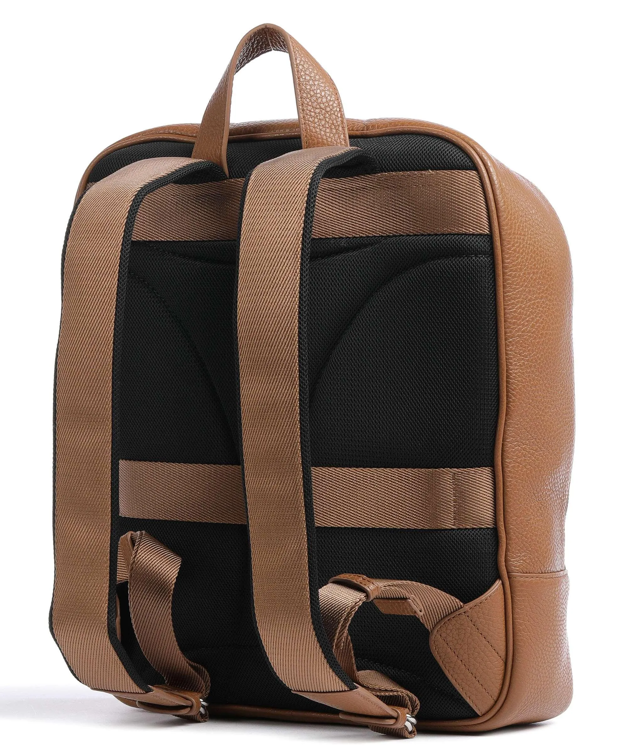  Mandarina Duck Mellow Urban Zaino 13″ pelle di vitello grana marrone  