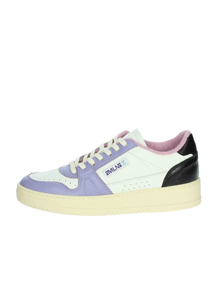 MELINE  SNEAKERS BASSA DB70 BIANCO/VIOLA