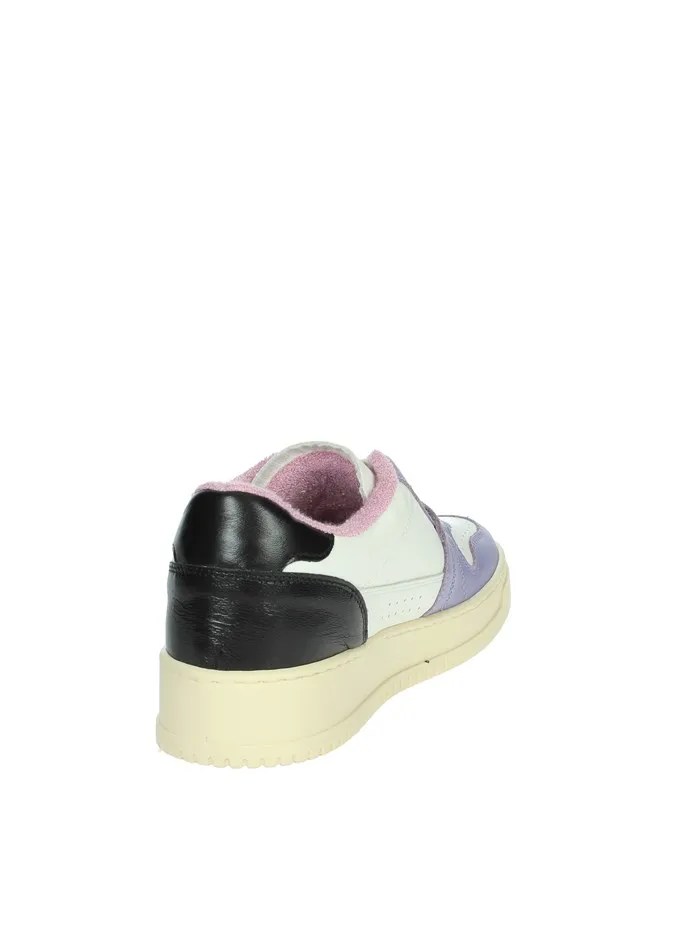 MELINE  SNEAKERS BASSA DB70 BIANCO/VIOLA