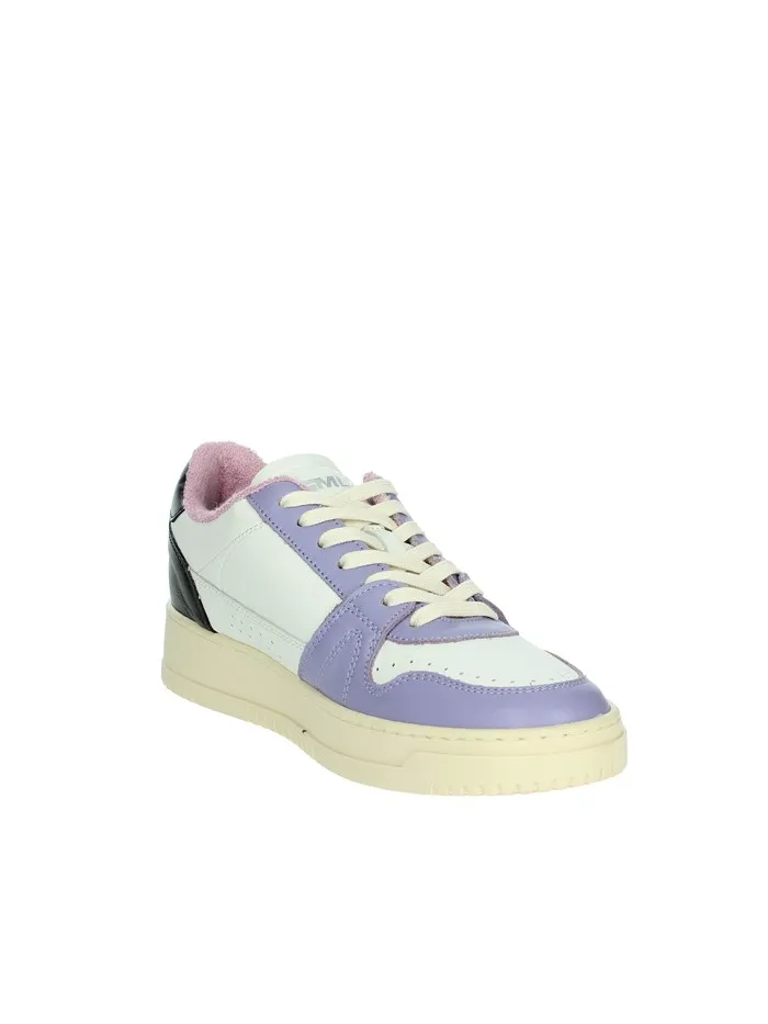 MELINE  SNEAKERS BASSA DB70 BIANCO/VIOLA