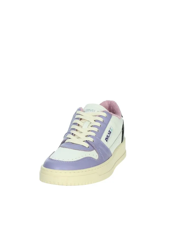 MELINE  SNEAKERS BASSA DB70 BIANCO/VIOLA