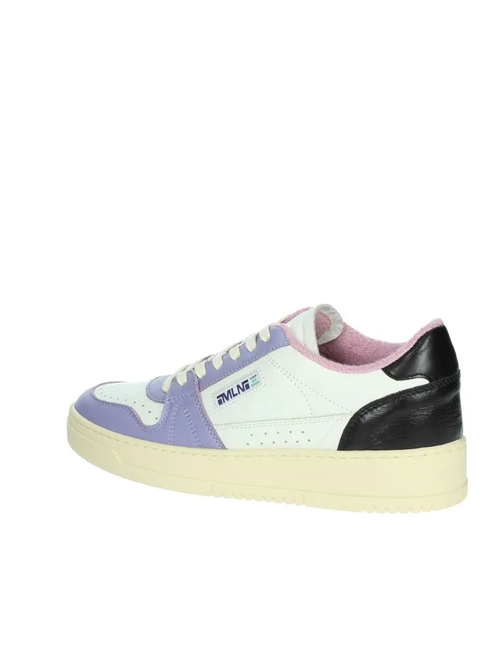 MELINE  SNEAKERS BASSA DB70 BIANCO/VIOLA