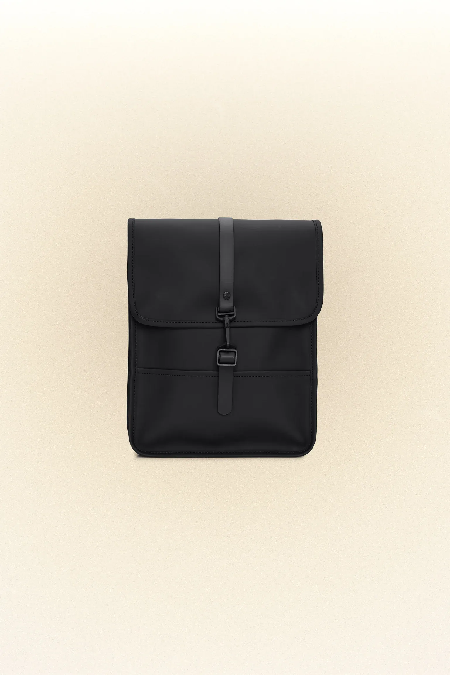 Micro Backpack in Technical Fabric / Black
