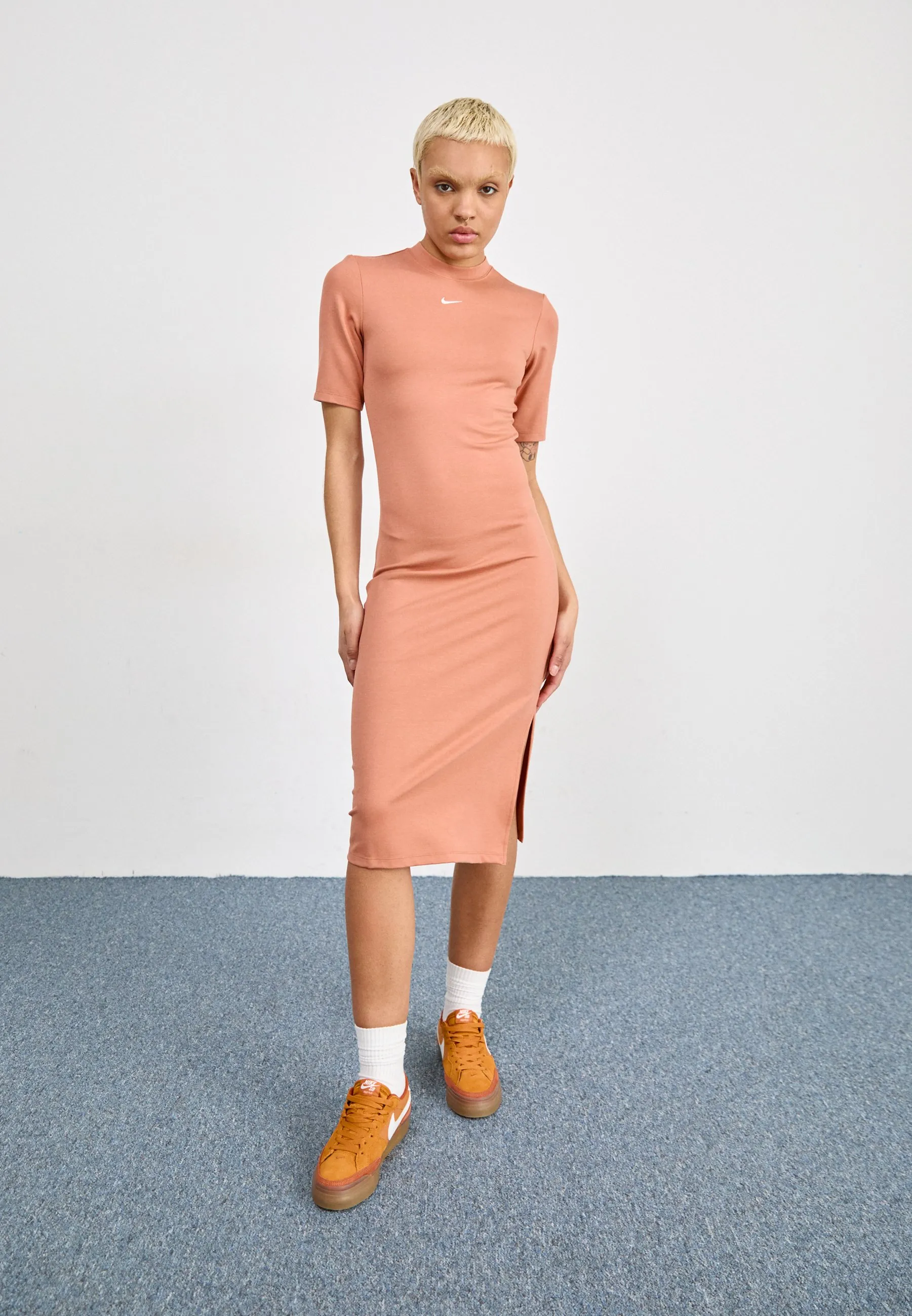 MIDI DRESS - Vestito di maglina