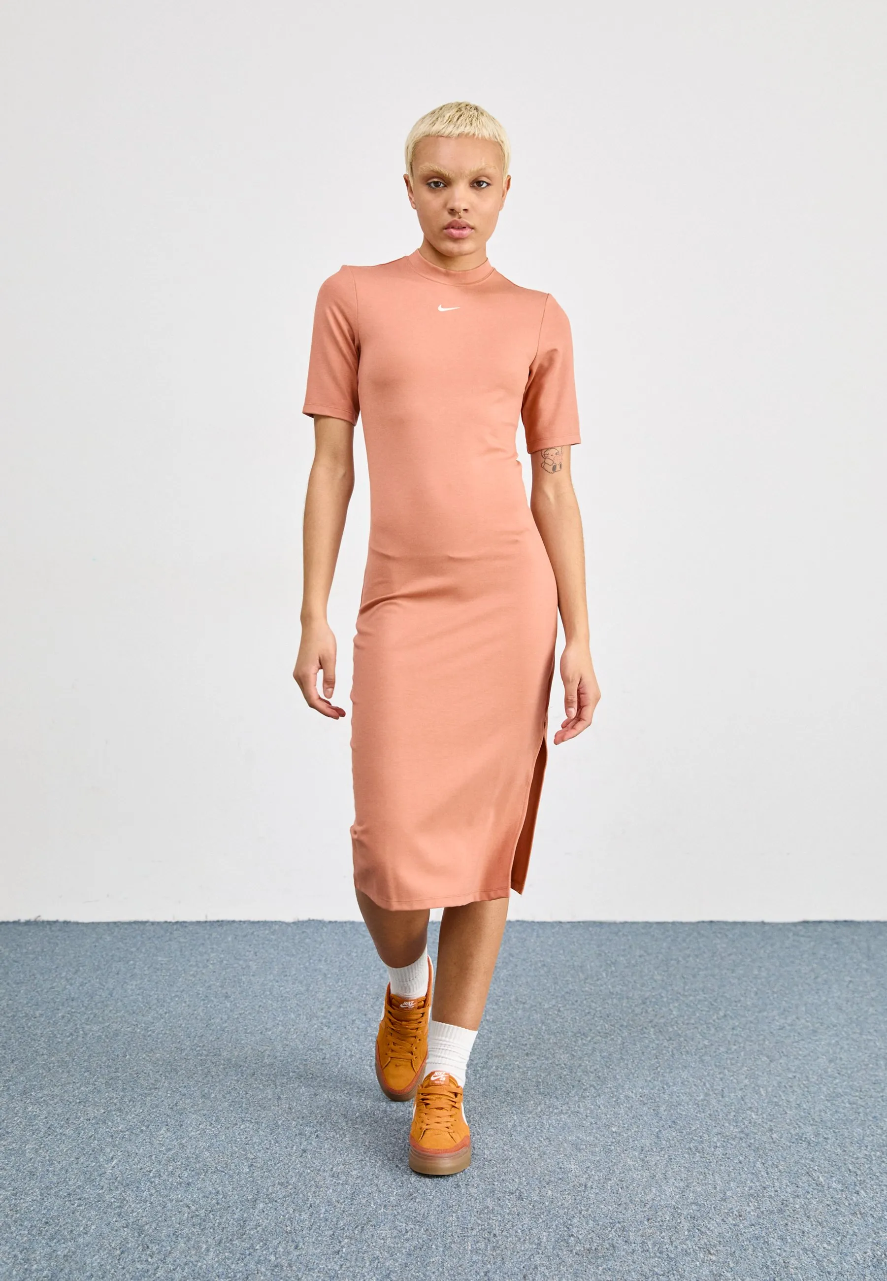 MIDI DRESS - Vestito di maglina
