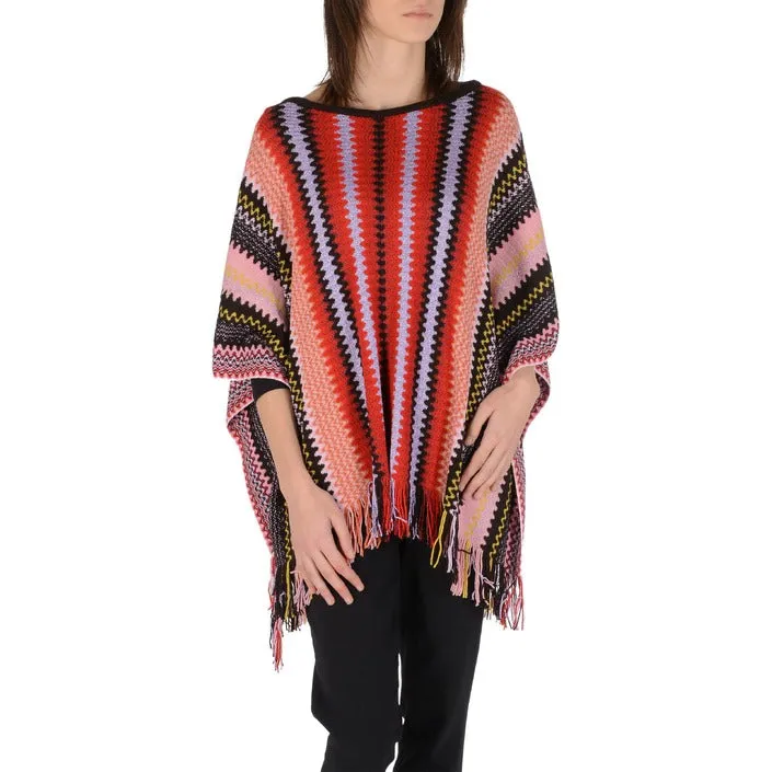 Missoni poncho multicolore   
